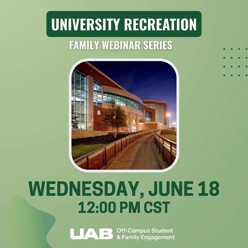 Cover image for 2025 SWS: UAB Recreation- Fitness & Wellness