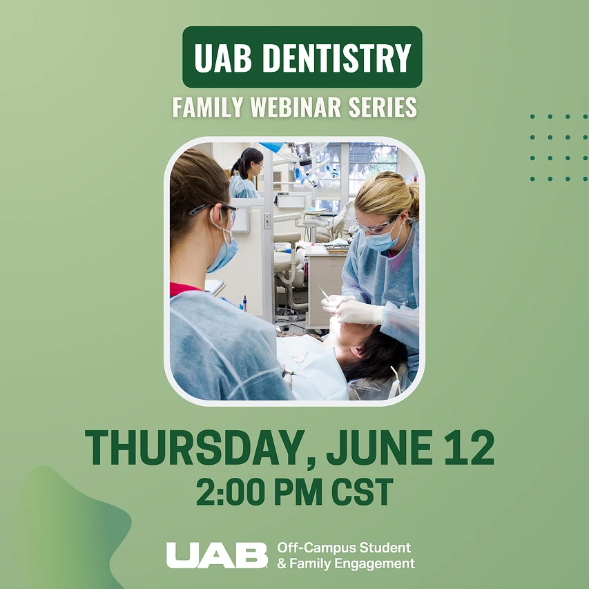 Cover image for 2025 Summer Webinar -UAB Dentistry