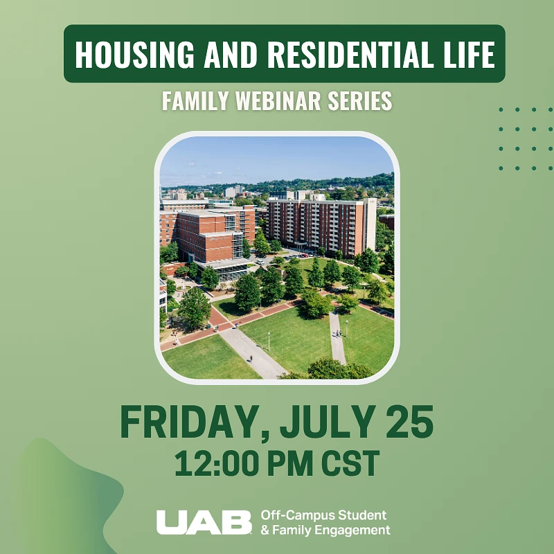 Cover image for 2025 SWS: Living on Campus at UAB