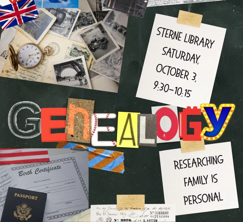 Logo for Genealogy session at Family Weekend