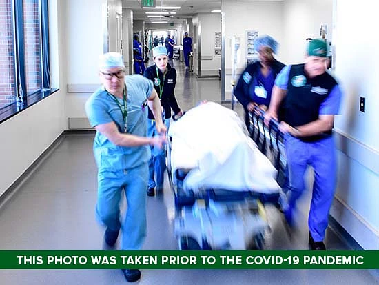 96 percent of trauma patients who make it to UAB Hospital survive. Photography: Steve Wood