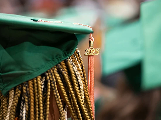 A UAB graduate cap