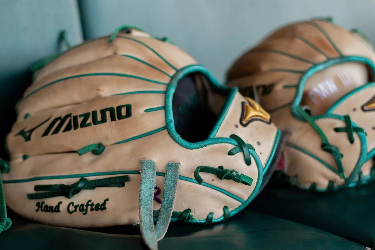 Two UAB baseball gloves