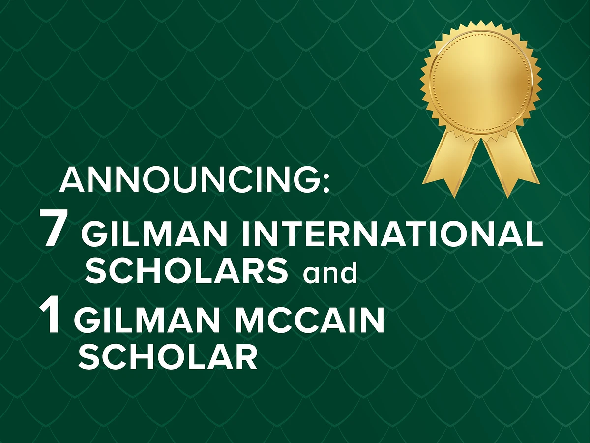 Gilman Scholarship graphic